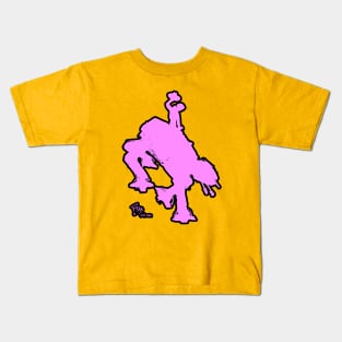 PLANET HØTH, LET 'ER BUCK (pinky) Kids T-Shirt